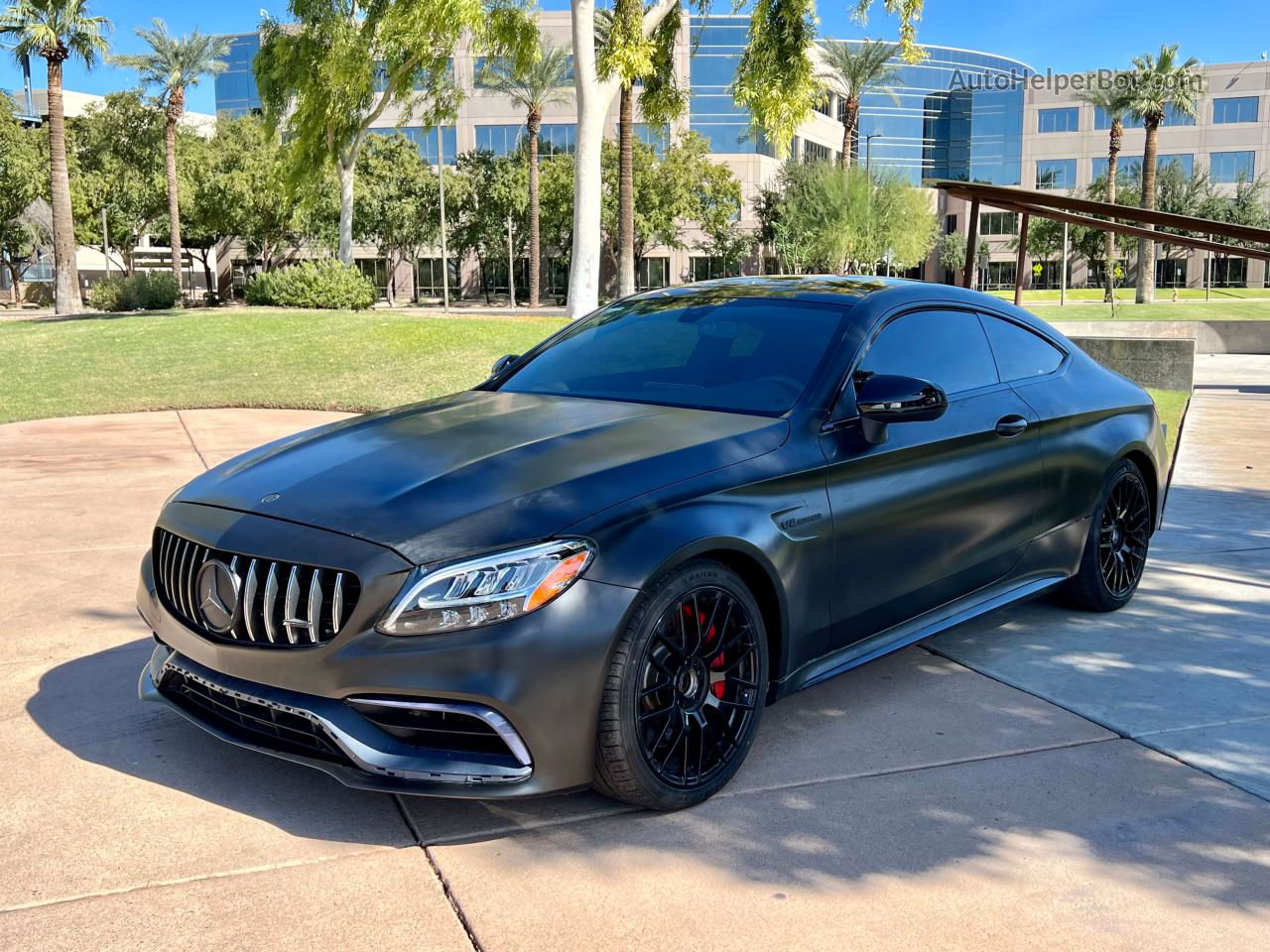 2019 Mercedes-benz C 63 Amg White vin: WDDWJ8GB3KF830491