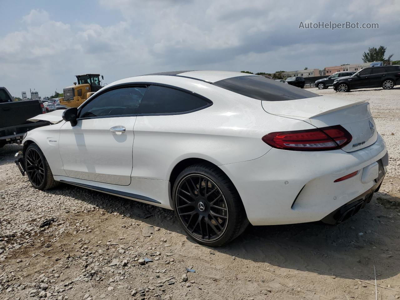 2019 Mercedes-benz C 63 Amg Белый vin: WDDWJ8GB5KF855845