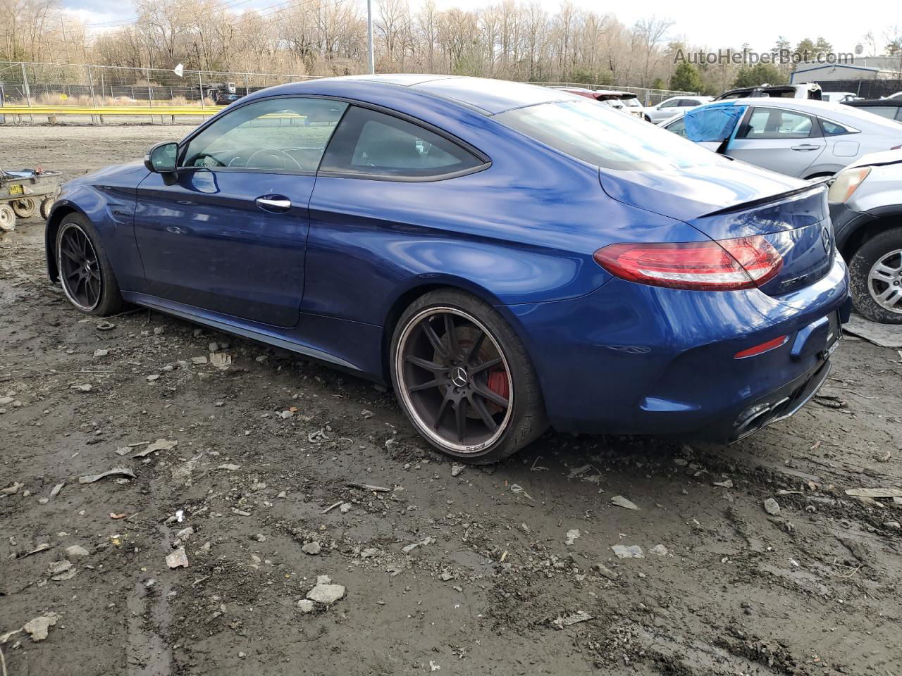 2019 Mercedes-benz C 63 Amg-s Blue vin: WDDWJ8HB3KF931738