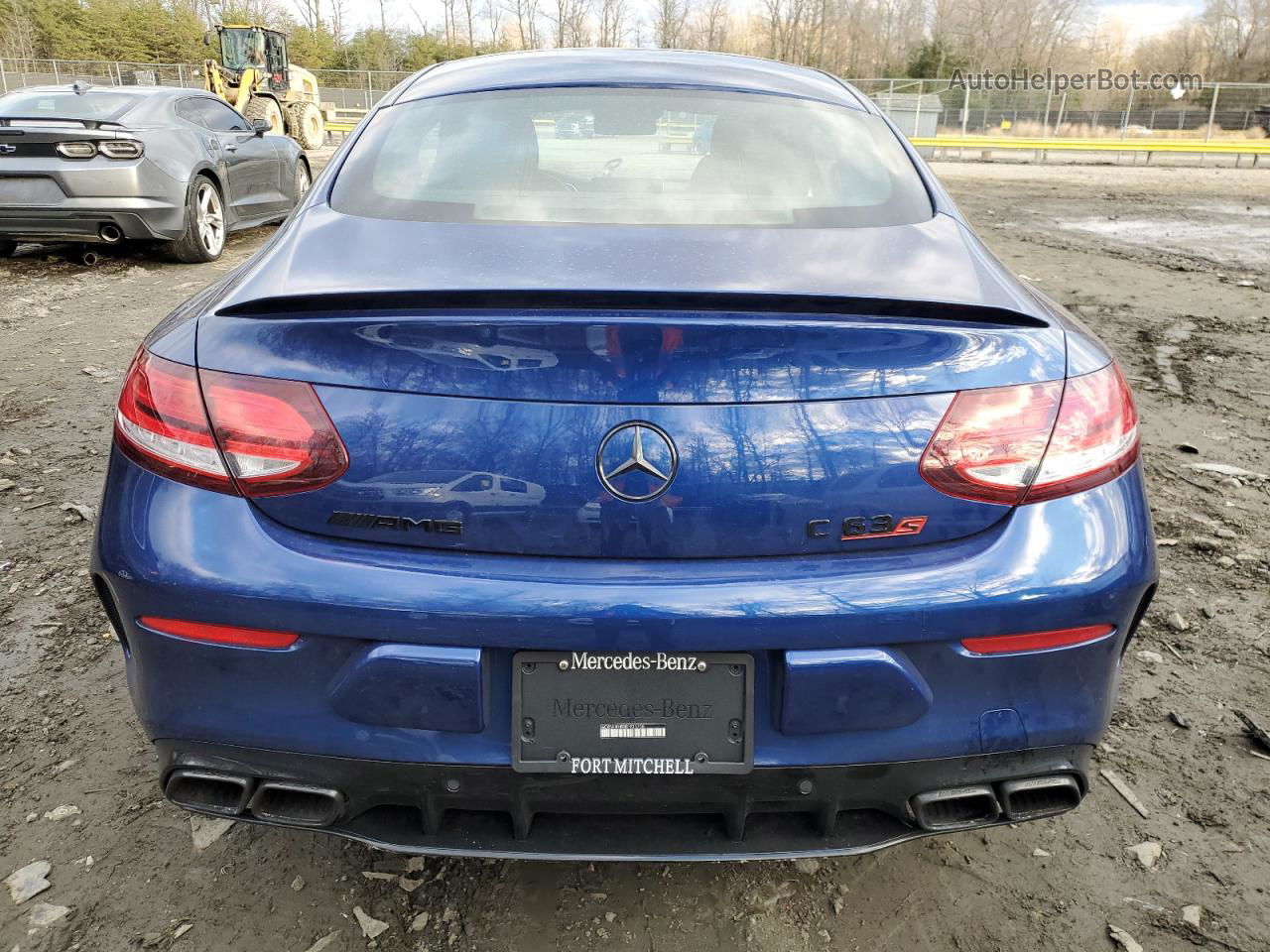 2019 Mercedes-benz C 63 Amg-s Blue vin: WDDWJ8HB3KF931738