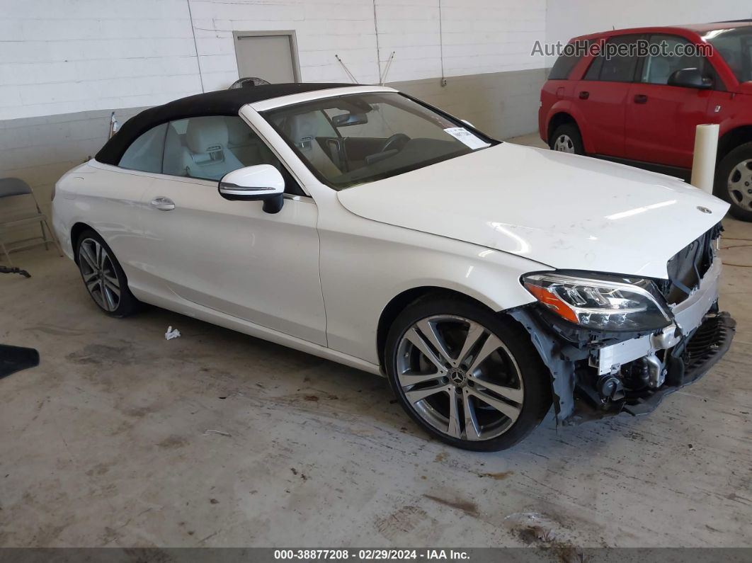 2019 Mercedes-benz C 300   White vin: WDDWK8DB1KF859246