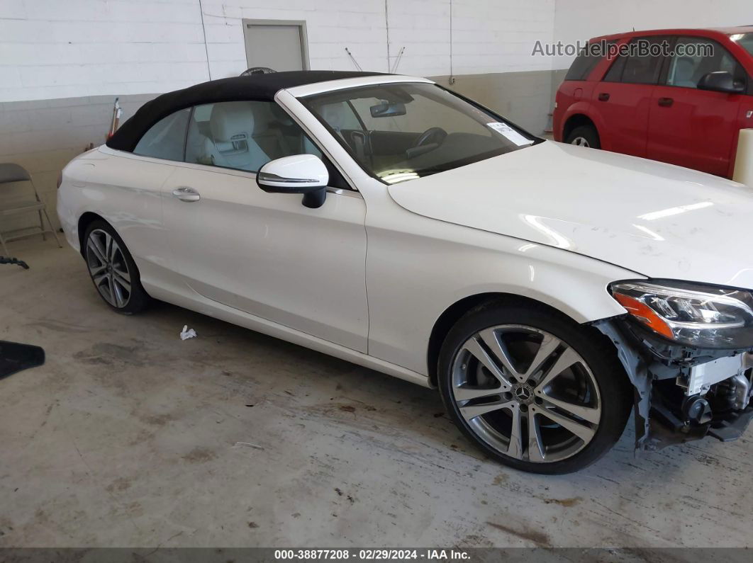 2019 Mercedes-benz C 300   White vin: WDDWK8DB1KF859246