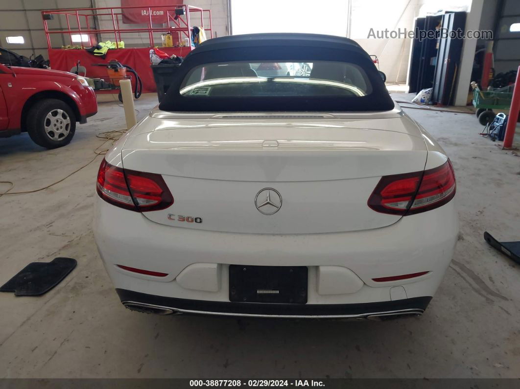 2019 Mercedes-benz C 300   White vin: WDDWK8DB1KF859246