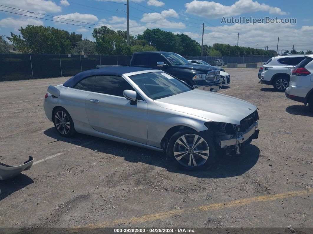 2019 Mercedes-benz C 300   Silver vin: WDDWK8DBXKF779038