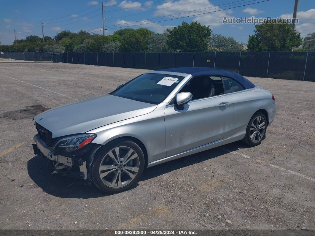 2019 Mercedes-benz C 300   Silver vin: WDDWK8DBXKF779038