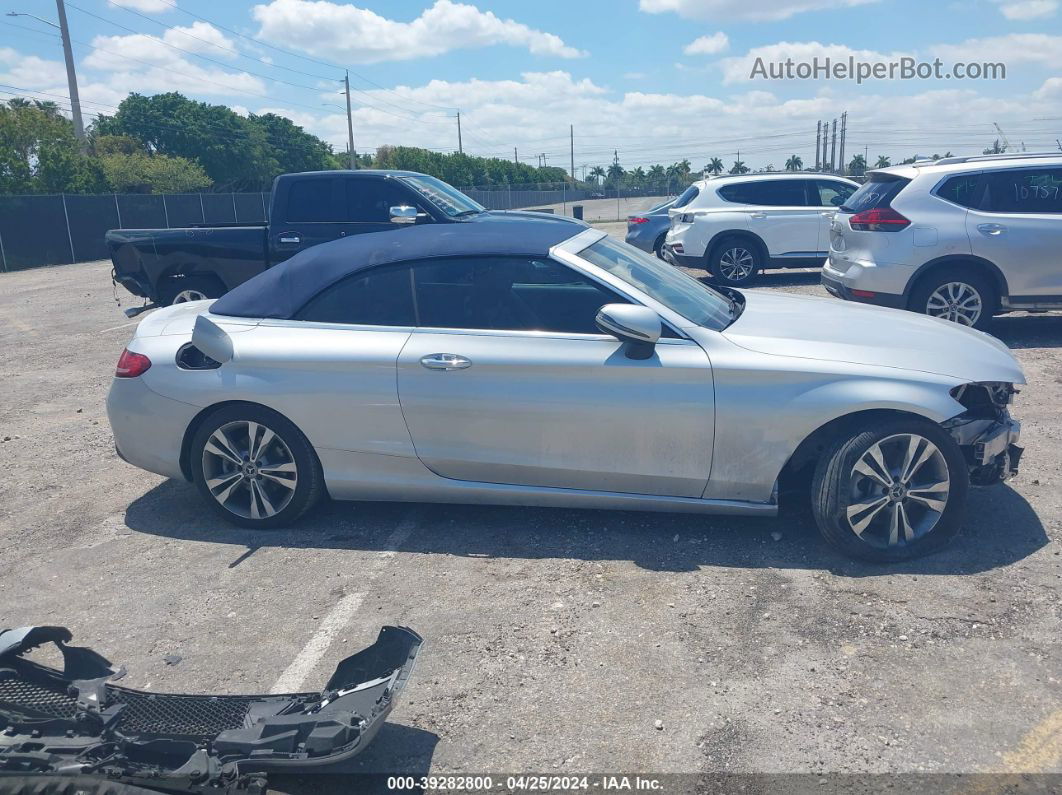 2019 Mercedes-benz C 300   Silver vin: WDDWK8DBXKF779038