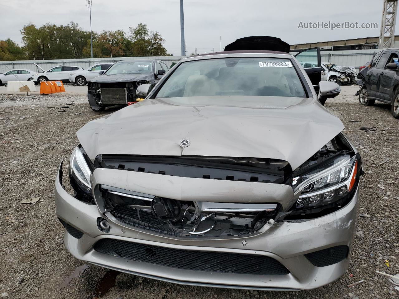 2019 Mercedes-benz C 300 4matic Beige vin: WDDWK8EB3KF851387