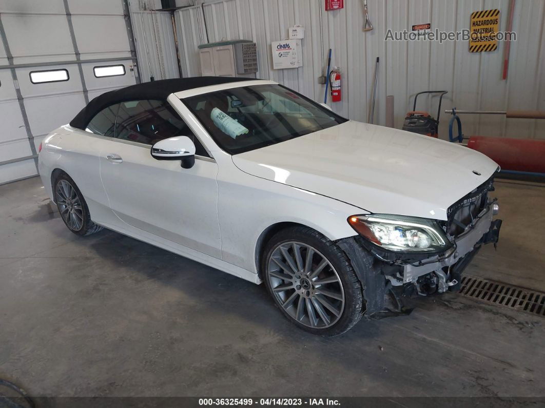 2019 Mercedes-benz C 300 4matic White vin: WDDWK8EB5KF863878