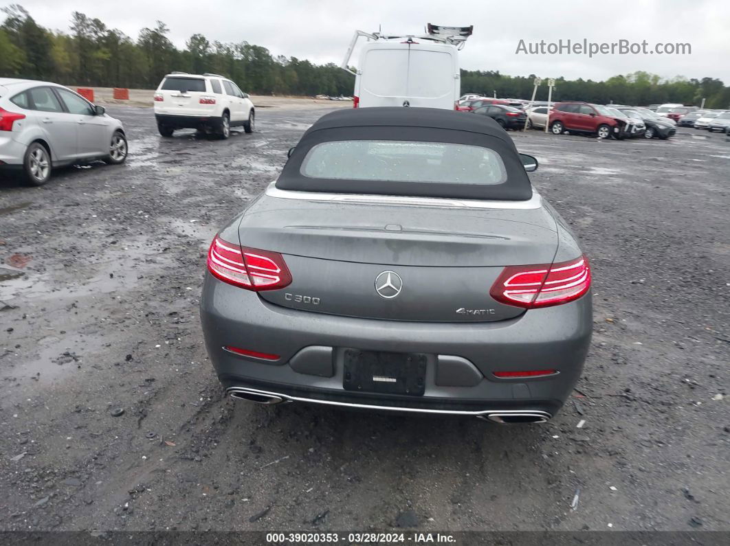 2019 Mercedes-benz C 300 4matic Gray vin: WDDWK8EB7KF853255