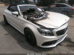 2019 Mercedes-benz C-class Amg C 63 S White vin: WDDWK8HB3KF926424