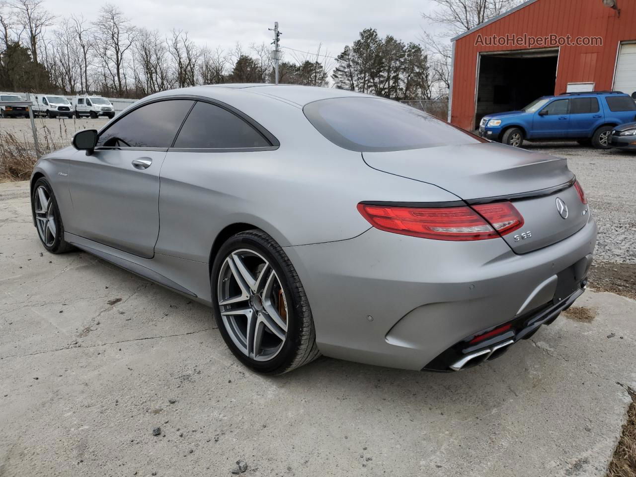 2015 Mercedes-benz S 63 Amg Серебряный vin: WDDXJ7JB0FA001775