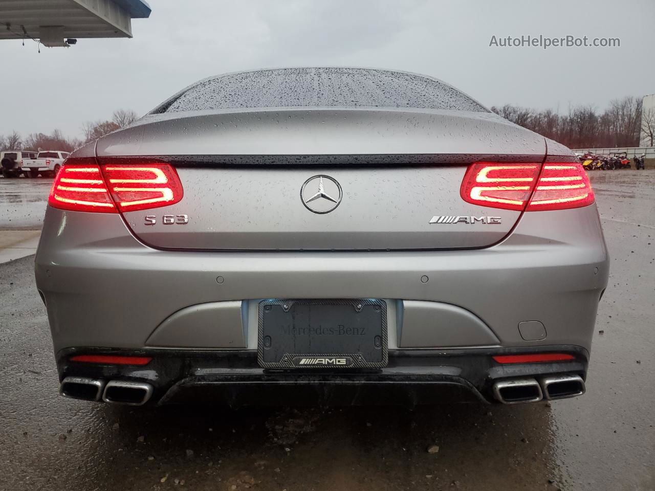 2015 Mercedes-benz S 63 Amg Gray vin: WDDXJ7JB0FA001775