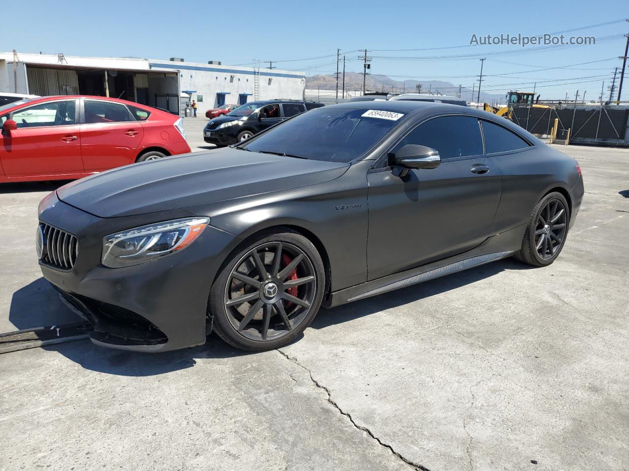 2015 Mercedes-benz S 63 Amg Black vin: WDDXJ7JB0FA009049