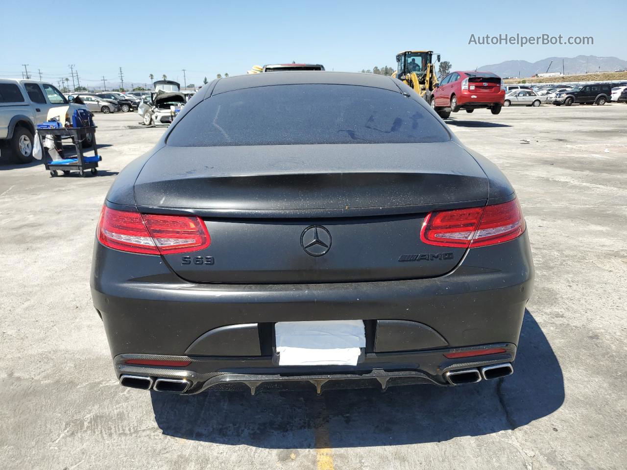 2015 Mercedes-benz S 63 Amg Black vin: WDDXJ7JB0FA009049