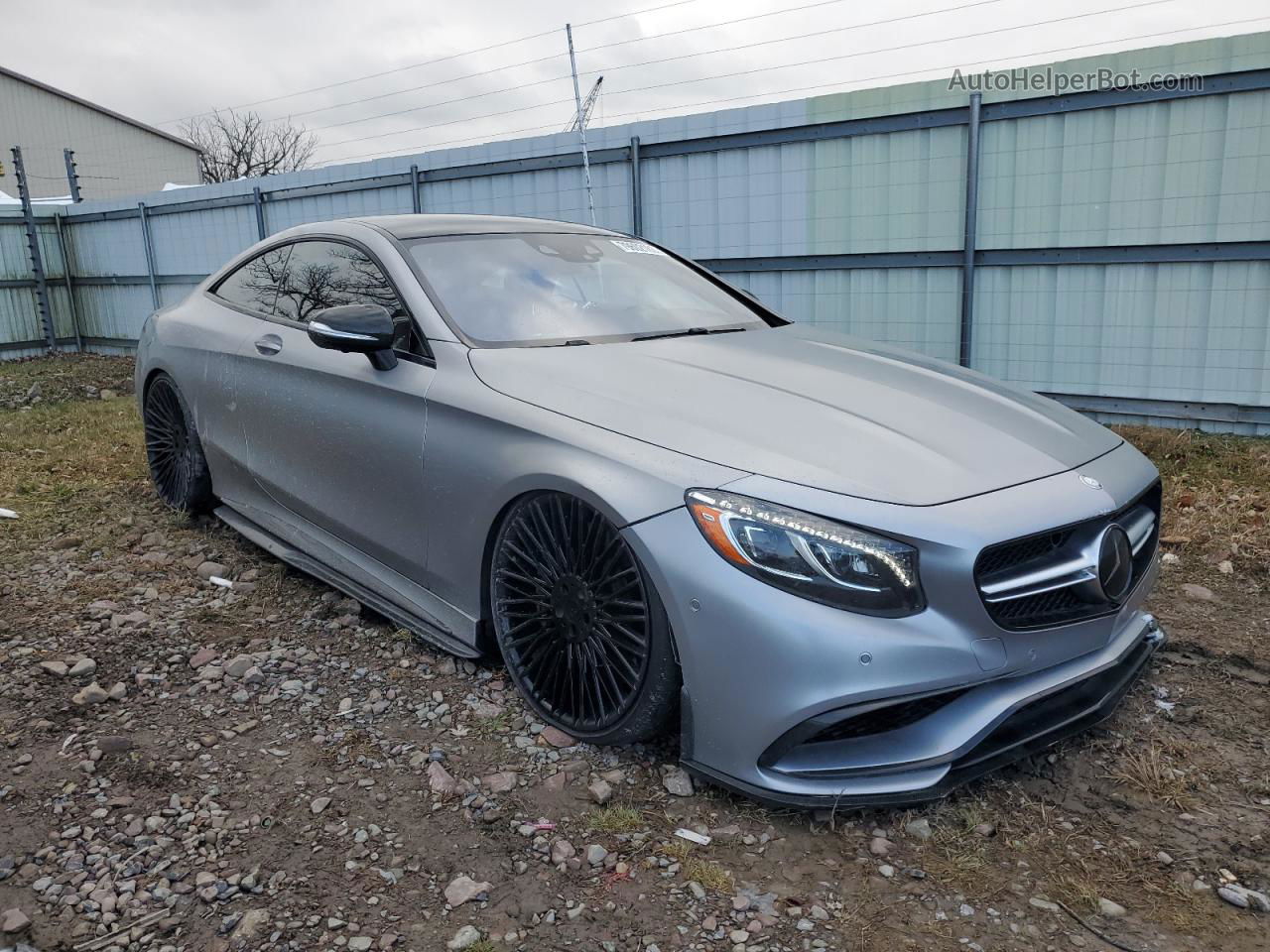 2015 Mercedes-benz S 63 Amg Серебряный vin: WDDXJ7JB3FA001561