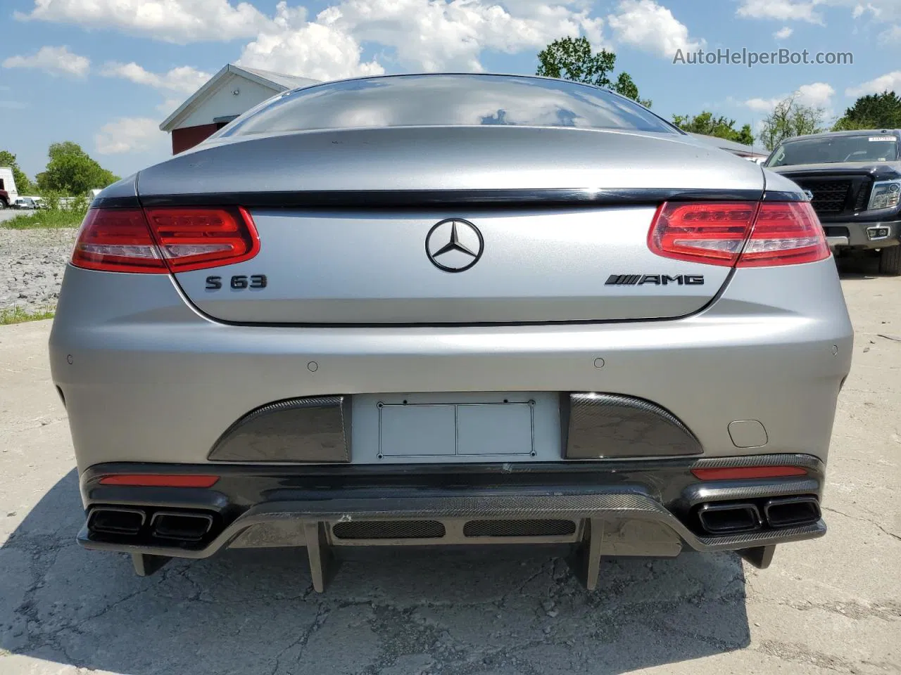 2015 Mercedes-benz S 63 Amg Серебряный vin: WDDXJ7JB3FA001561