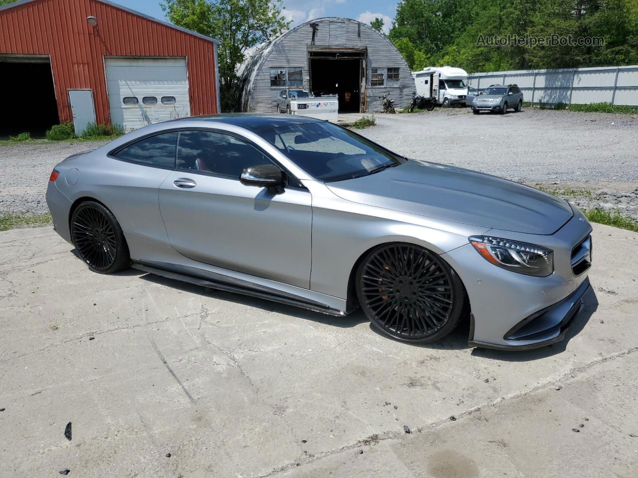 2015 Mercedes-benz S 63 Amg Silver vin: WDDXJ7JB3FA001561