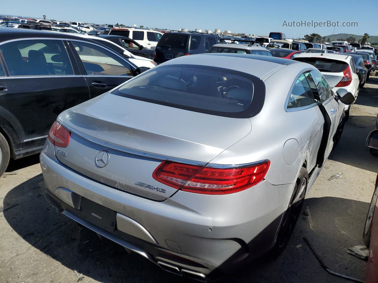 2015 Mercedes-benz S 63 Amg Silver vin: WDDXJ7JB6FA007435