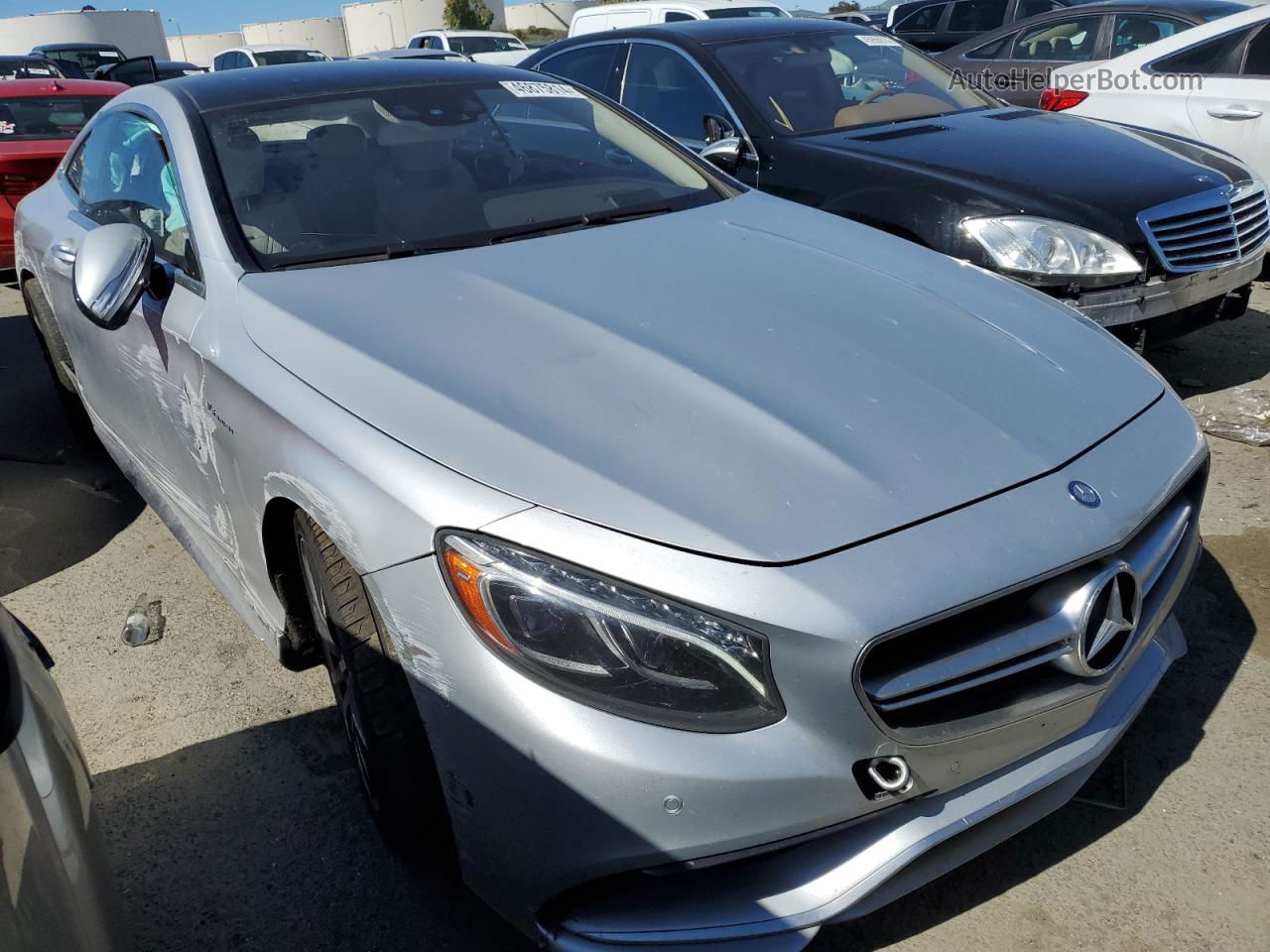 2015 Mercedes-benz S 63 Amg Silver vin: WDDXJ7JB6FA007435