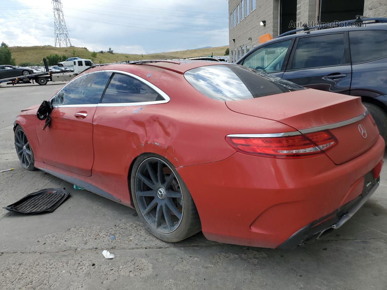 2015 Mercedes-benz S 63 Amg Red vin: WDDXJ7JB8FA007713