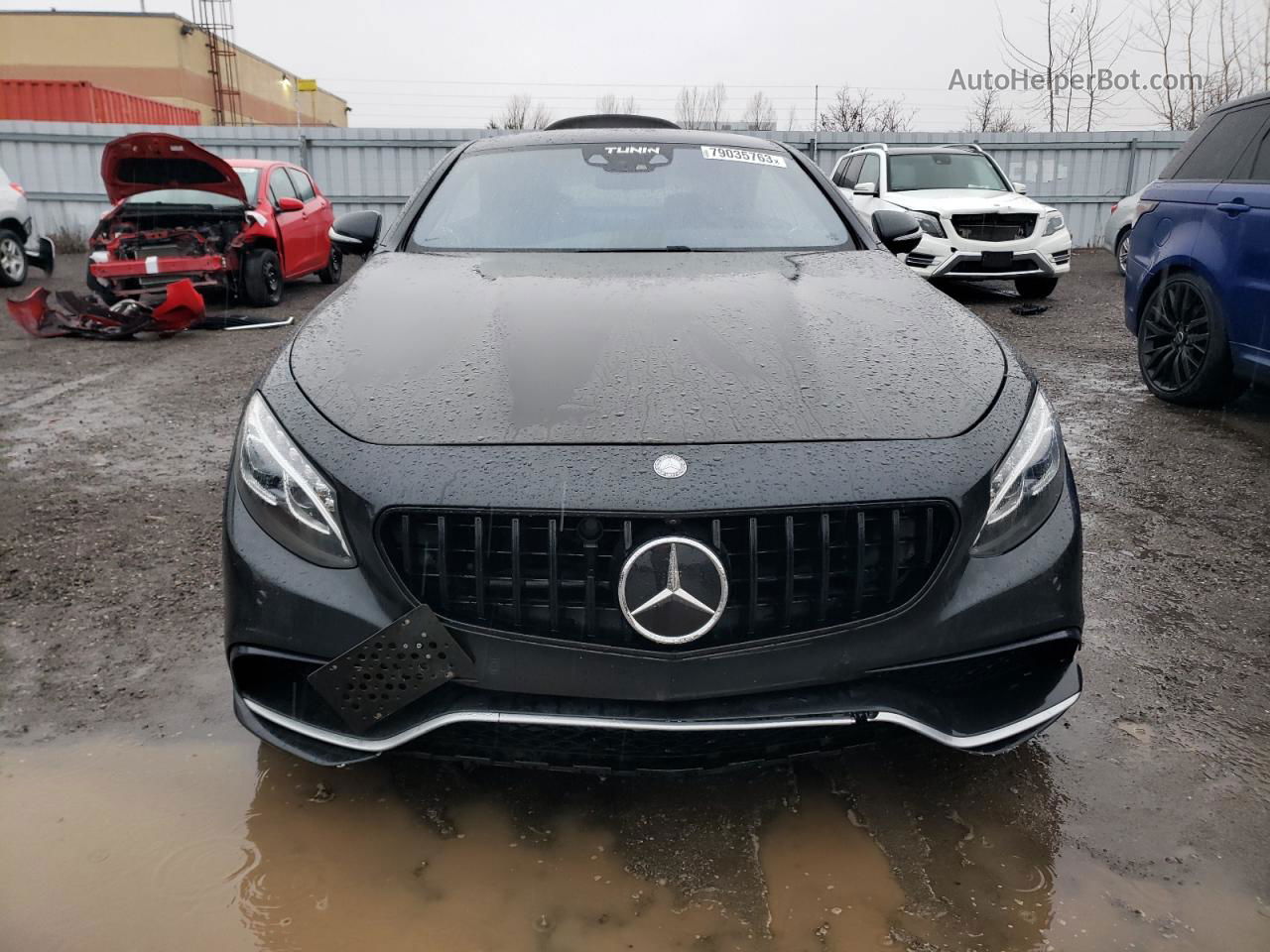 2015 Mercedes-benz S 63 Amg Серый vin: WDDXJ7JB9FA009891