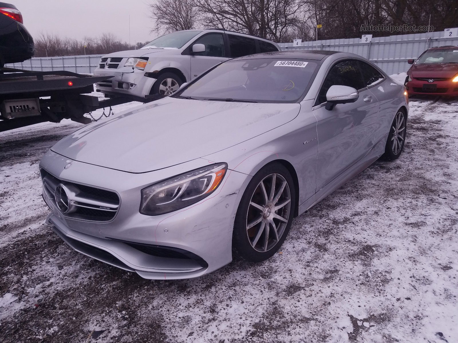 2015 Mercedes-benz S 63 Amg Silver vin: WDDXJ7JBXFA004991