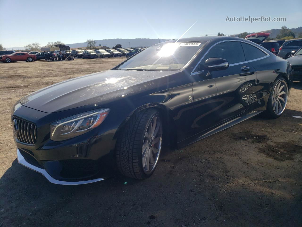 2015 Mercedes-benz S 550 Black vin: WDDXJ8FB1FA005901