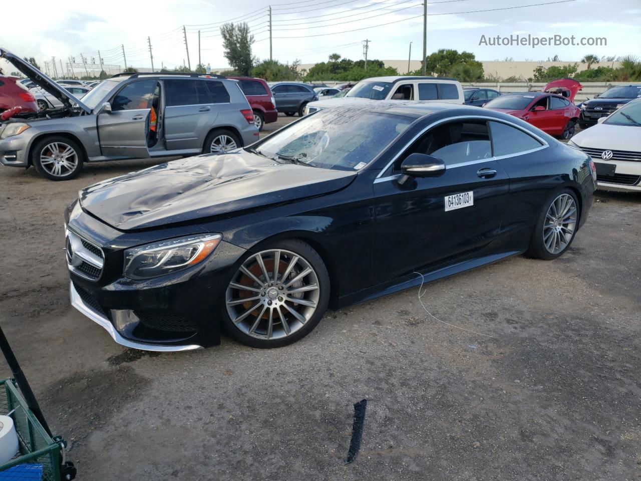 2015 Mercedes-benz S 550 Черный vin: WDDXJ8FB8FA008116