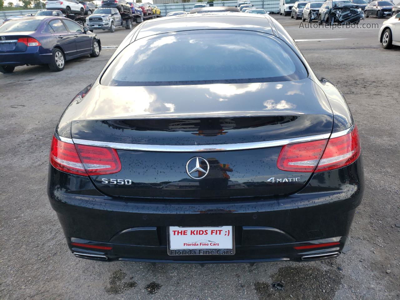 2015 Mercedes-benz S 550 Black vin: WDDXJ8FB8FA008116