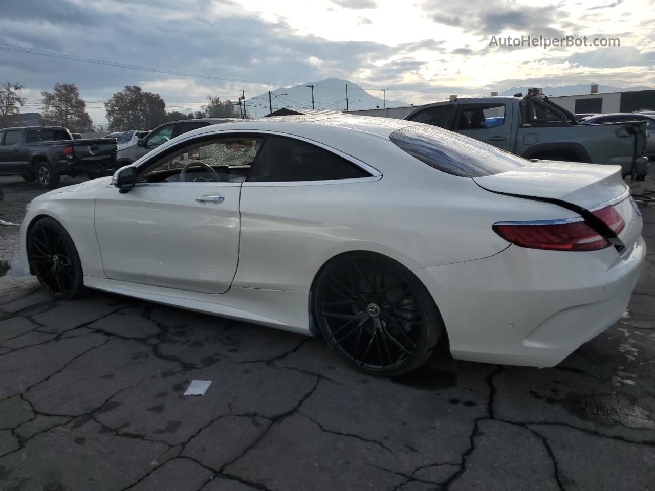 2019 Mercedes-benz S 560 4matic White vin: WDDXJ8GB4KA036293