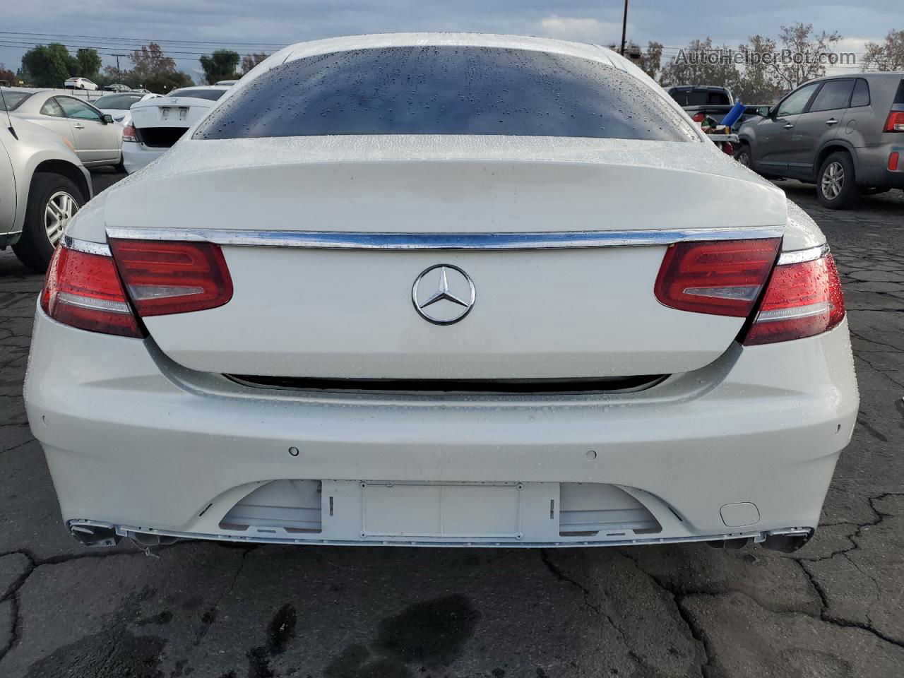 2019 Mercedes-benz S 560 4matic White vin: WDDXJ8GB4KA036293