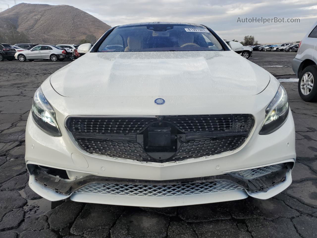 2019 Mercedes-benz S 560 4matic White vin: WDDXJ8GB4KA036293