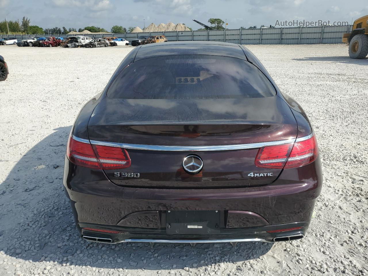 2019 Mercedes-benz S 560 4matic Purple vin: WDDXJ8GBXKA038906