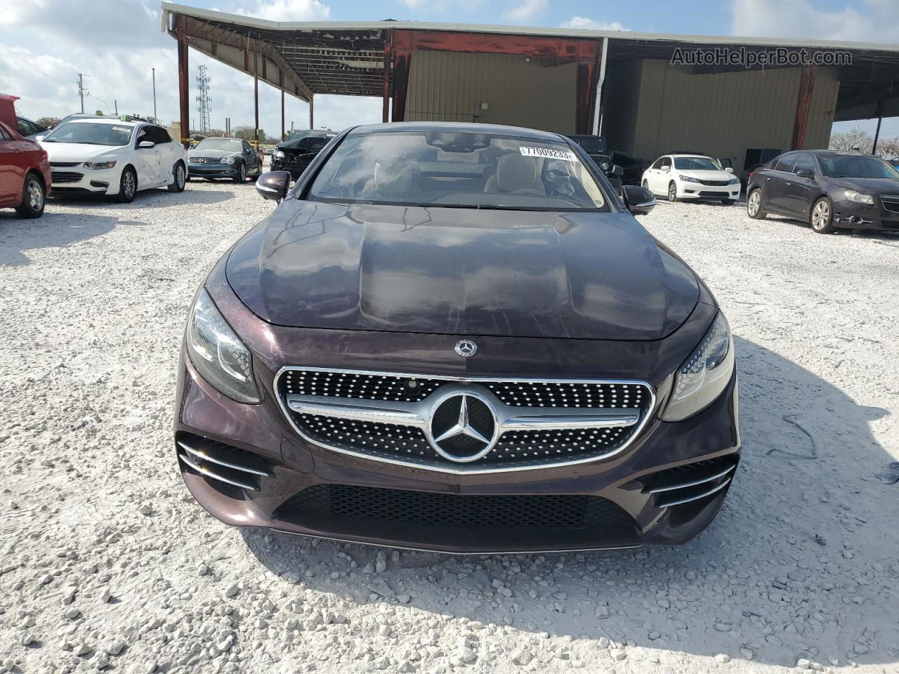 2019 Mercedes-benz S 560 4matic Purple vin: WDDXJ8GBXKA038906