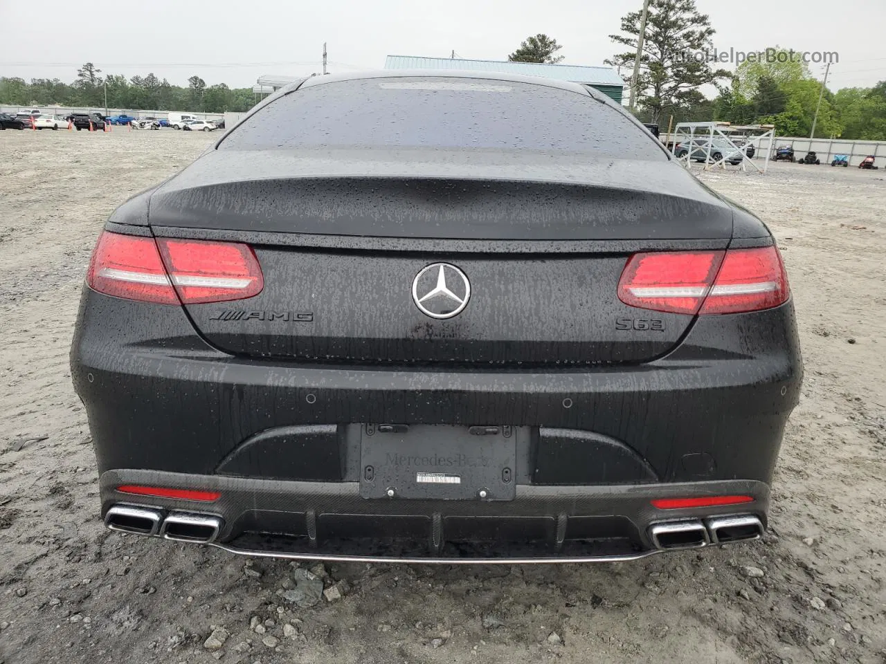 2019 Mercedes-benz S 63 Amg Черный vin: WDDXJ8JBXKA037375