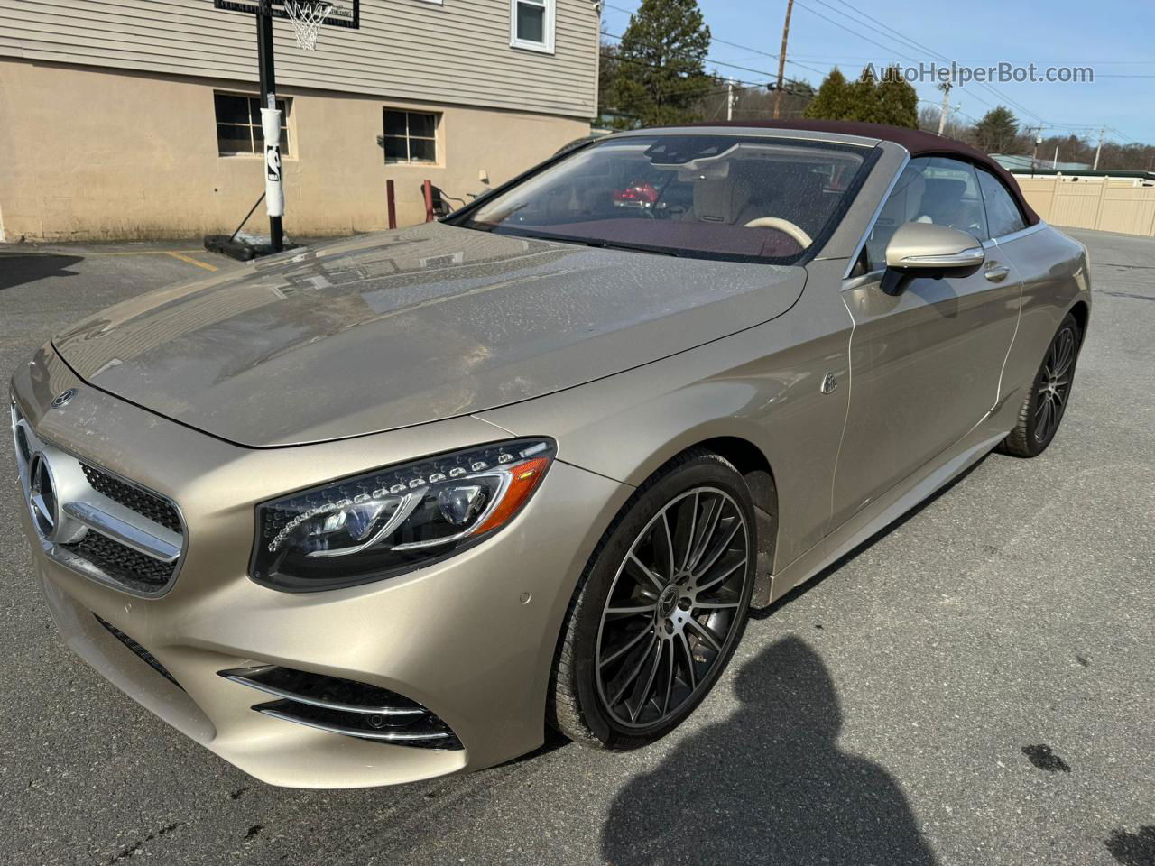 2019 Mercedes-benz S 560 Tan vin: WDDXK8DB1KA038603