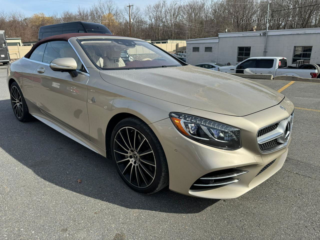 2019 Mercedes-benz S 560 Tan vin: WDDXK8DB1KA038603