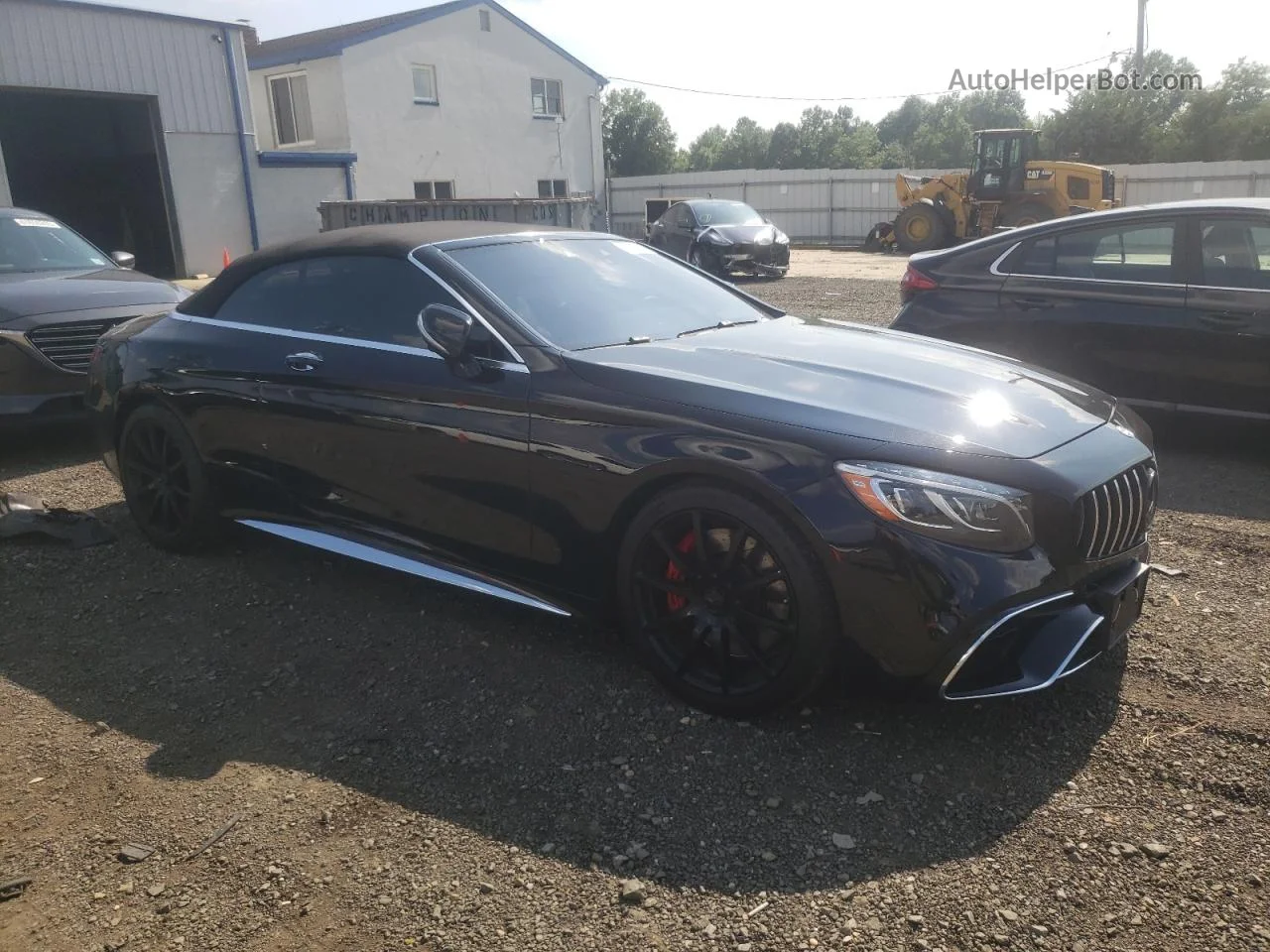 2019 Mercedes-benz S 63 Amg Черный vin: WDDXK8JB7KA038545