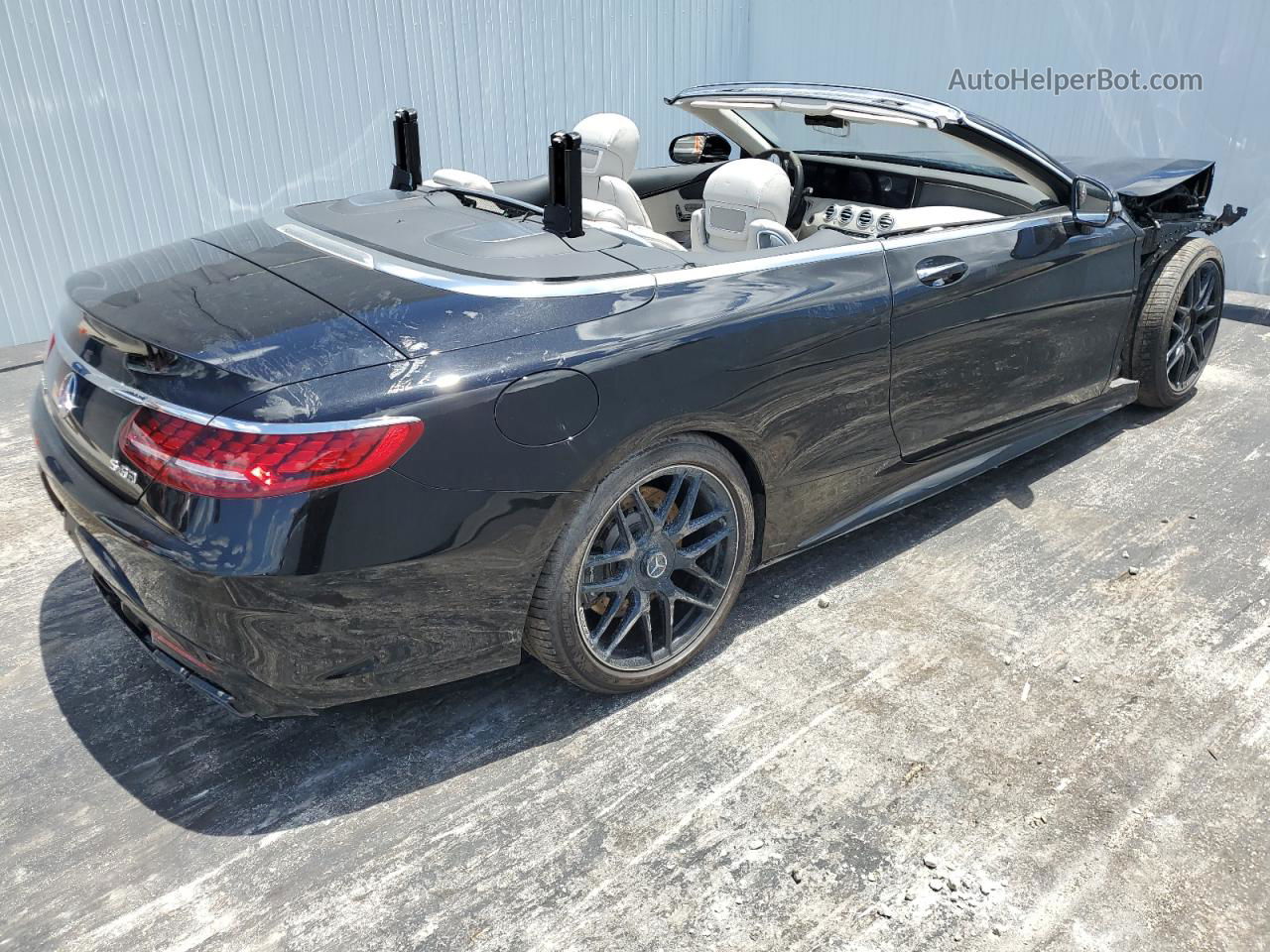 2019 Mercedes-benz S 63 Amg Black vin: WDDXK8JB8KA038246