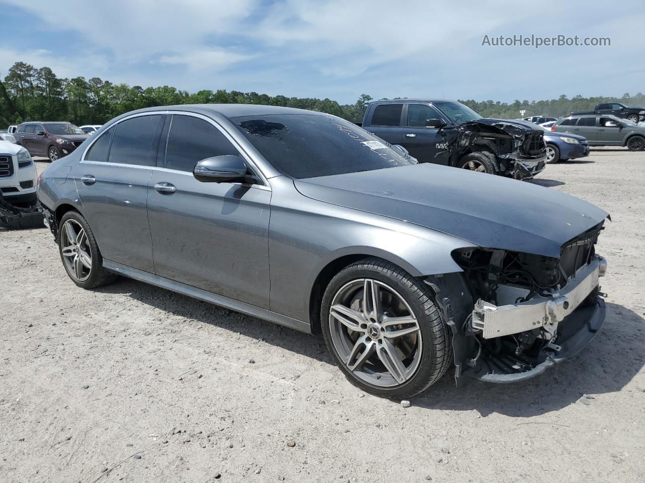 2019 Mercedes-benz E 300 Gray vin: WDDZF4JB0KA497454