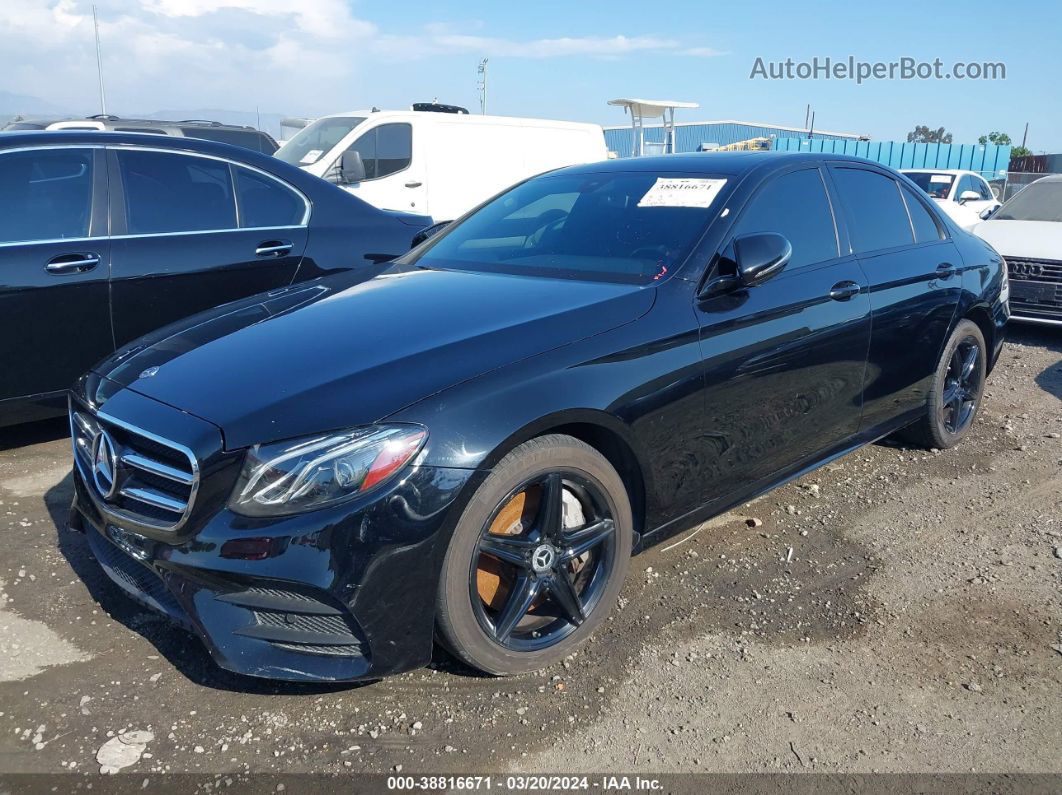 2019 Mercedes-benz E 300   Black vin: WDDZF4JB0KA551612