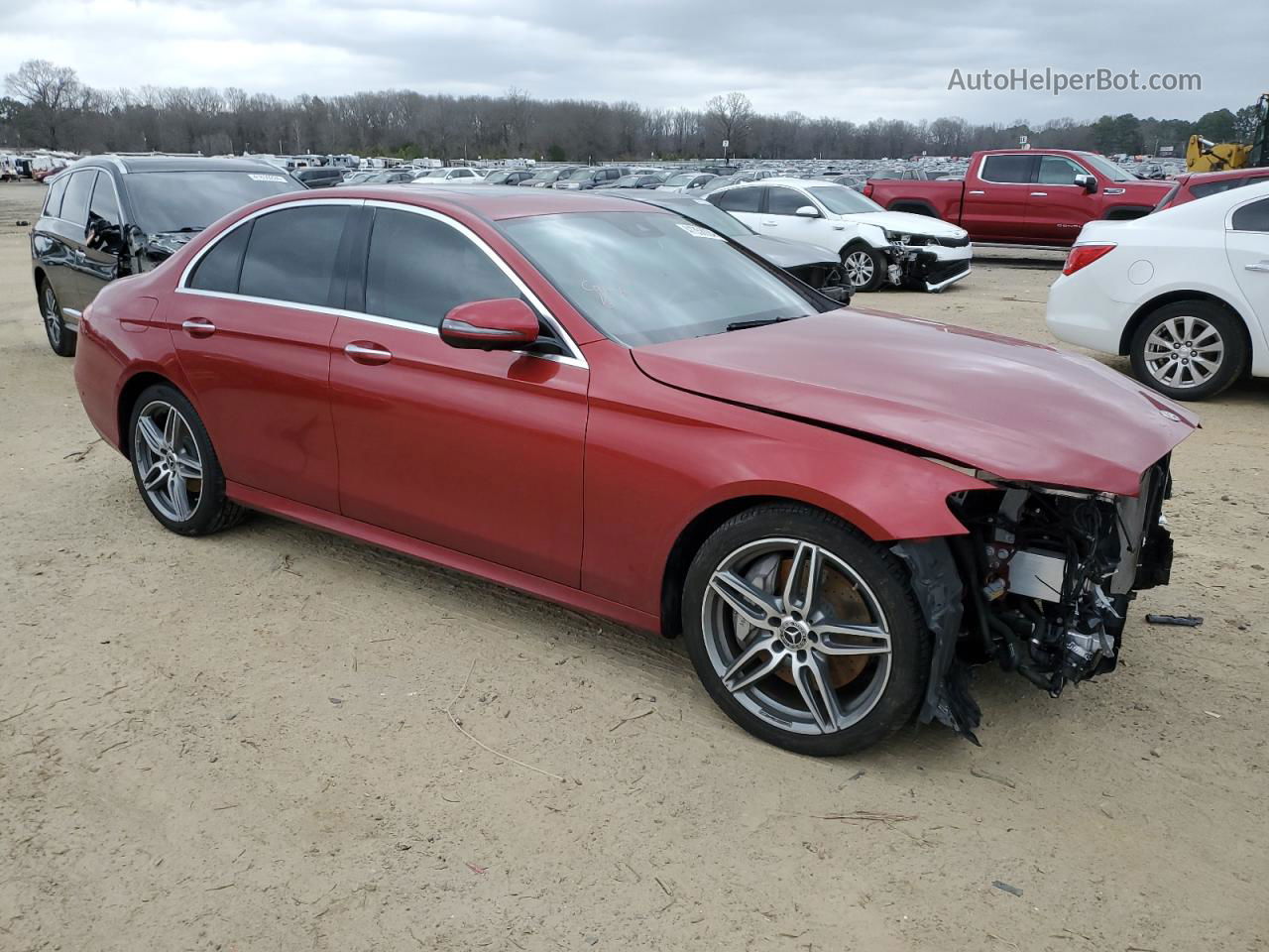 2019 Mercedes-benz E 300 Красный vin: WDDZF4JB0KA563078