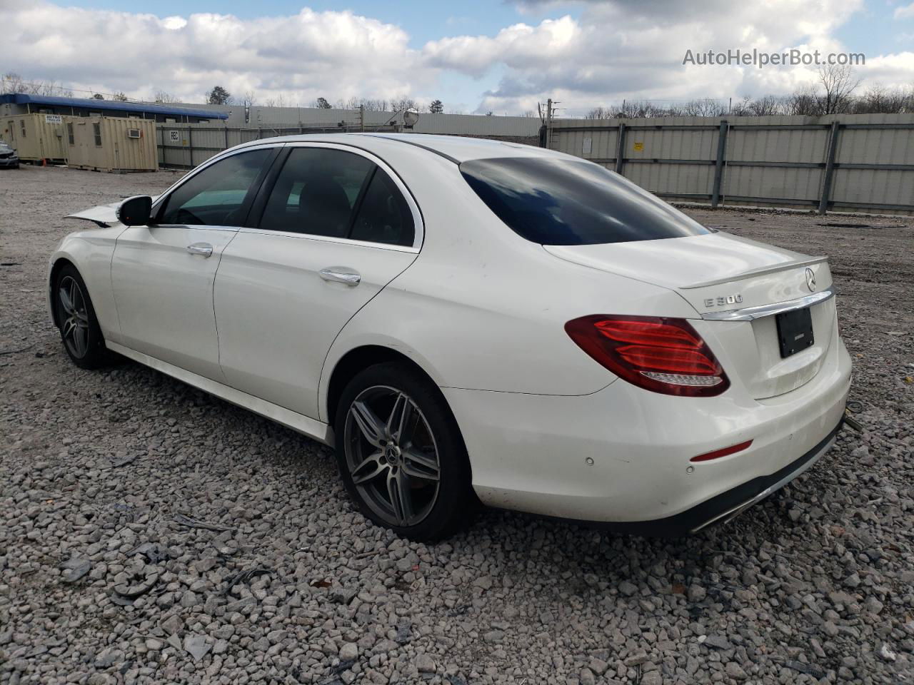 2019 Mercedes-benz E 300 Белый vin: WDDZF4JB0KA605927