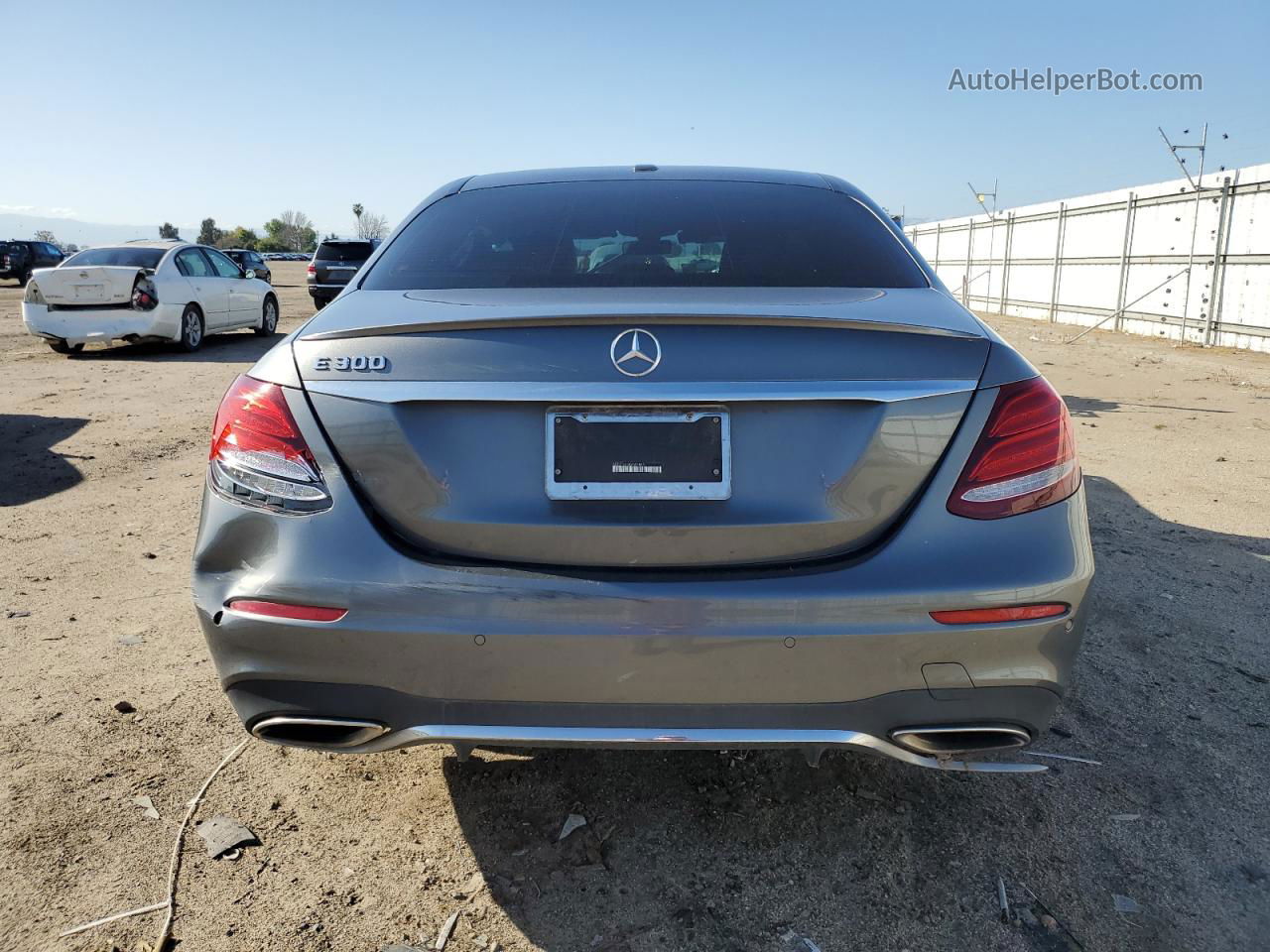 2019 Mercedes-benz E 300 Gray vin: WDDZF4JB0KA608844