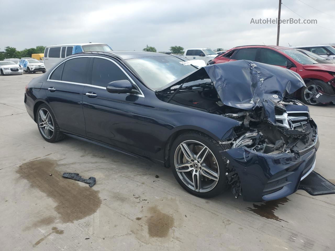 2019 Mercedes-benz E 300 Blue vin: WDDZF4JB0KA609878