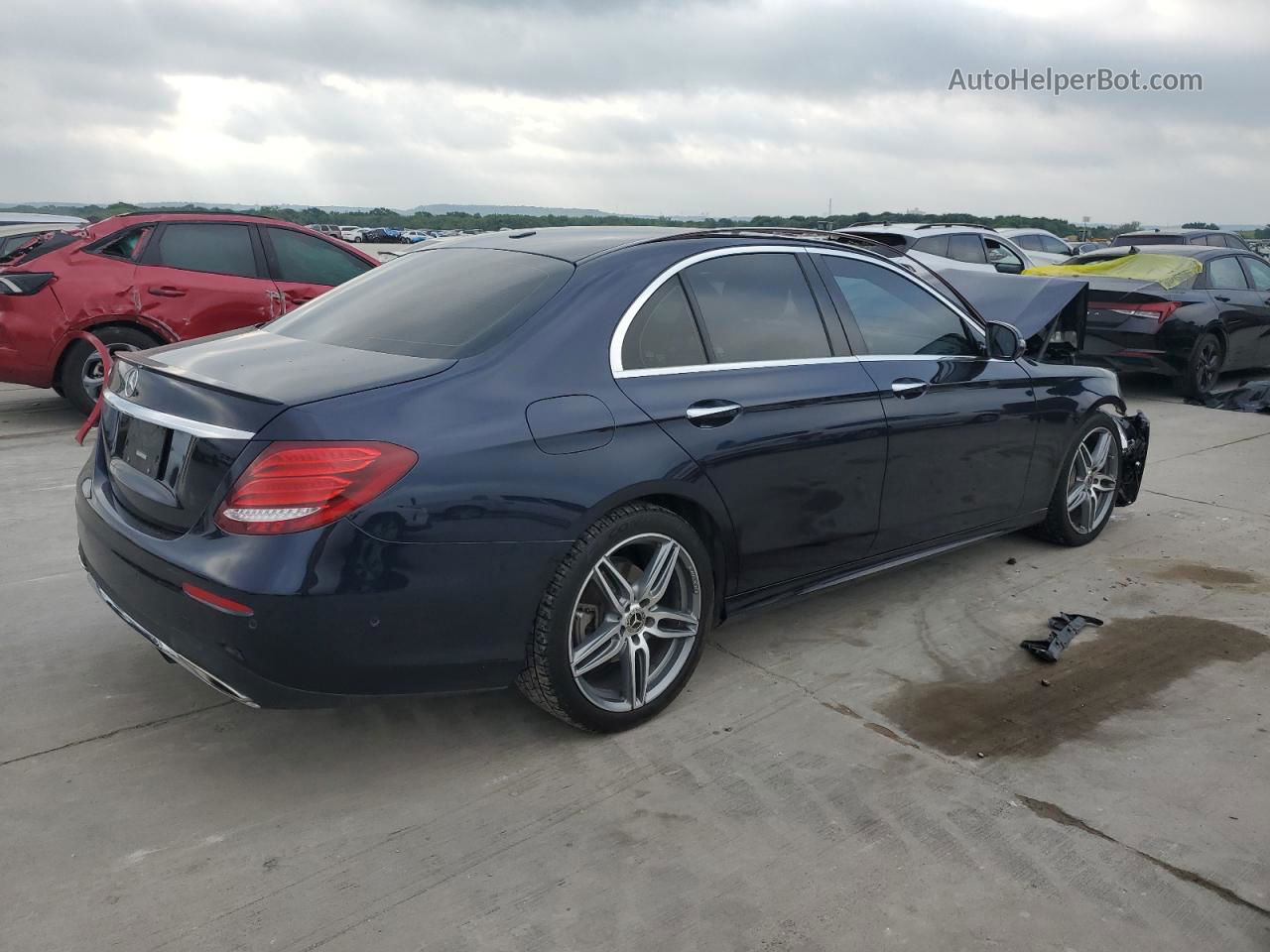 2019 Mercedes-benz E 300 Blue vin: WDDZF4JB0KA609878