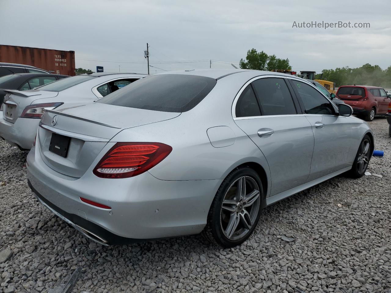 2019 Mercedes-benz E 300 Silver vin: WDDZF4JB0KA626051