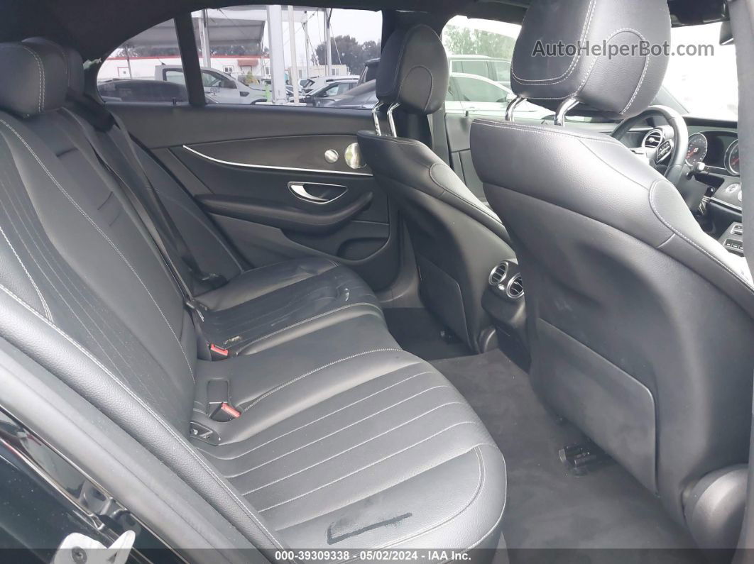 2019 Mercedes-benz E 300   Black vin: WDDZF4JB0KA626373