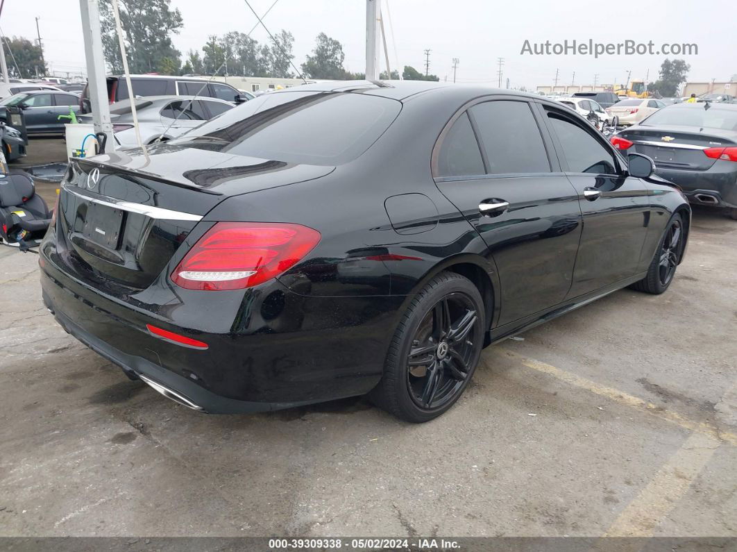 2019 Mercedes-benz E 300   Black vin: WDDZF4JB0KA626373