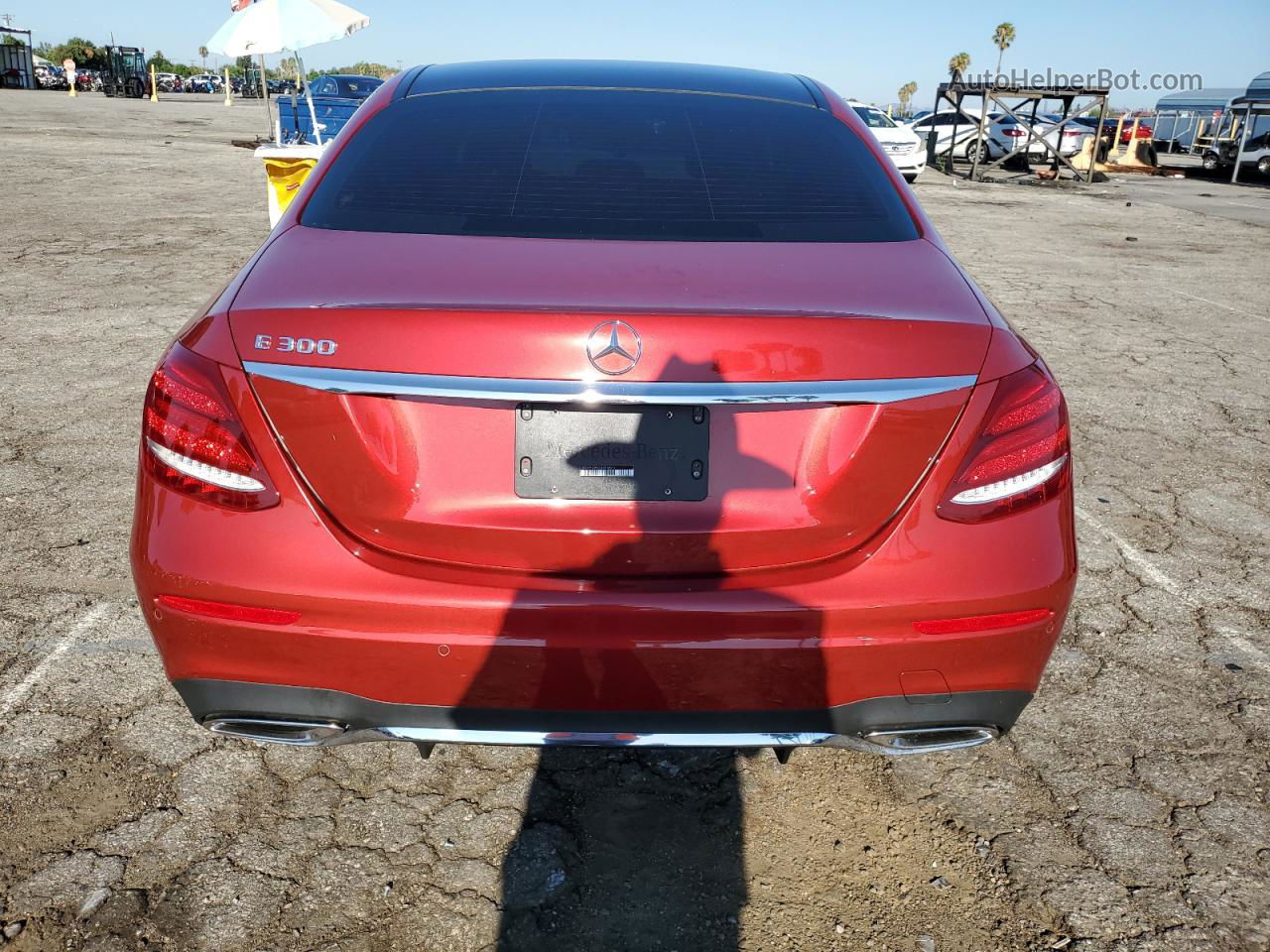 2019 Mercedes-benz E 300 Red vin: WDDZF4JB1KA525875